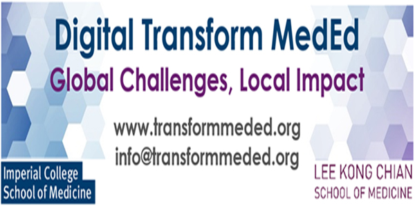 Digital Transform MedEd : Artificial Intelligence in Medical Education