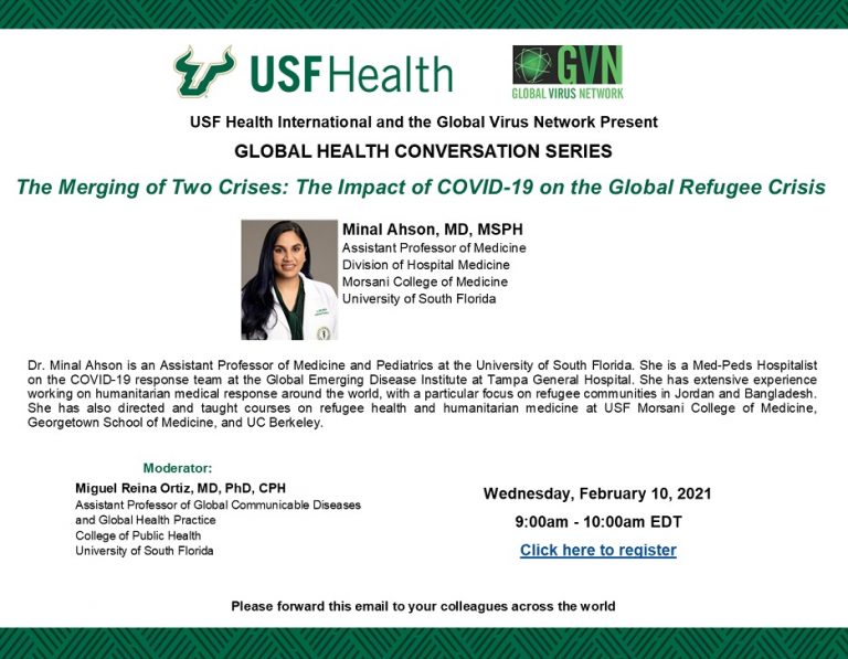 USF Health’s Global Health Conversation series