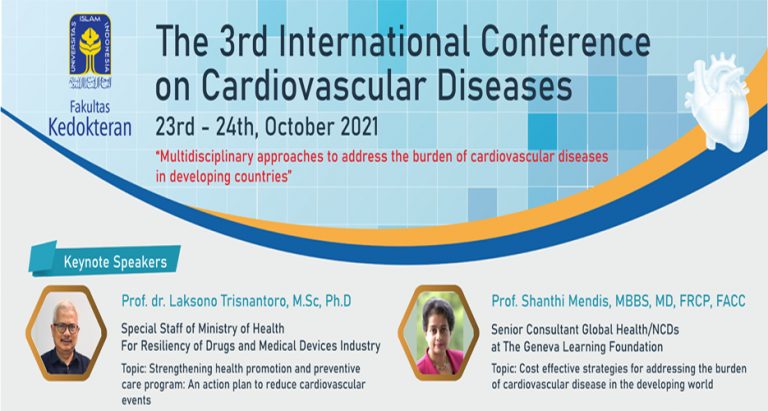 The 3rd International Conference on Cardiovascular Disease (IC-CVD), 23-24 October 2021