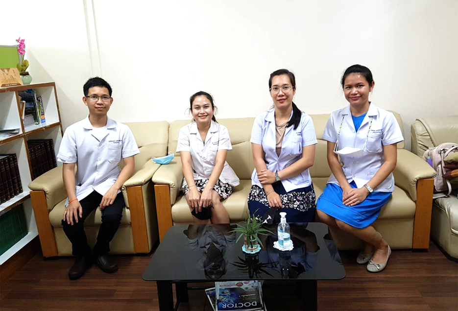 Welcoming exchange students from University of Health Sciences, Lao PDR