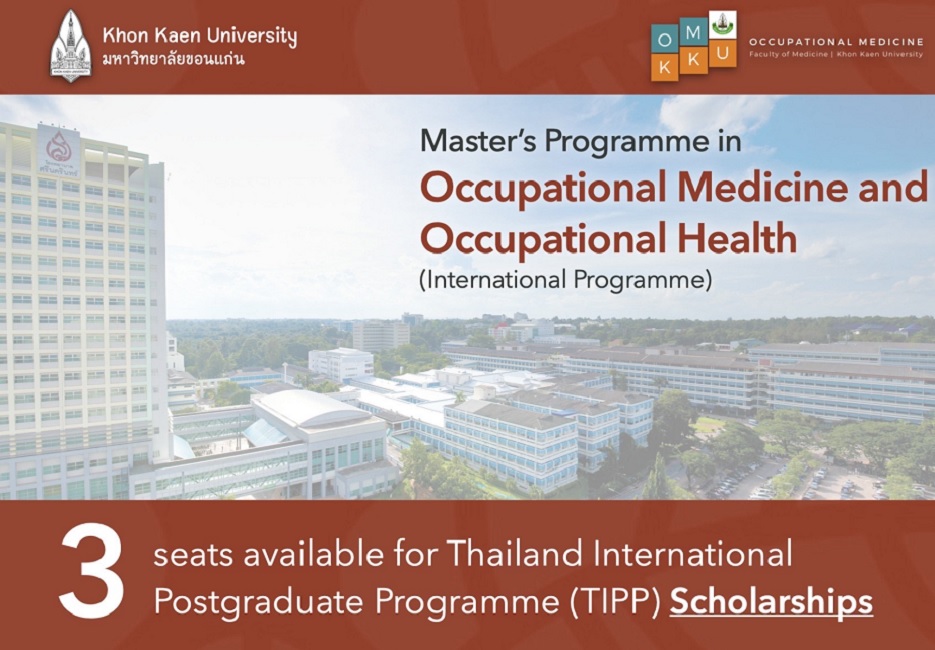 3 TIPP Scholarships for International Students: MSc in Occupational Medicine and Occupational Health (International program)