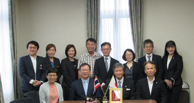 KKU-MD delegation visits Kumamoto University, Japan.