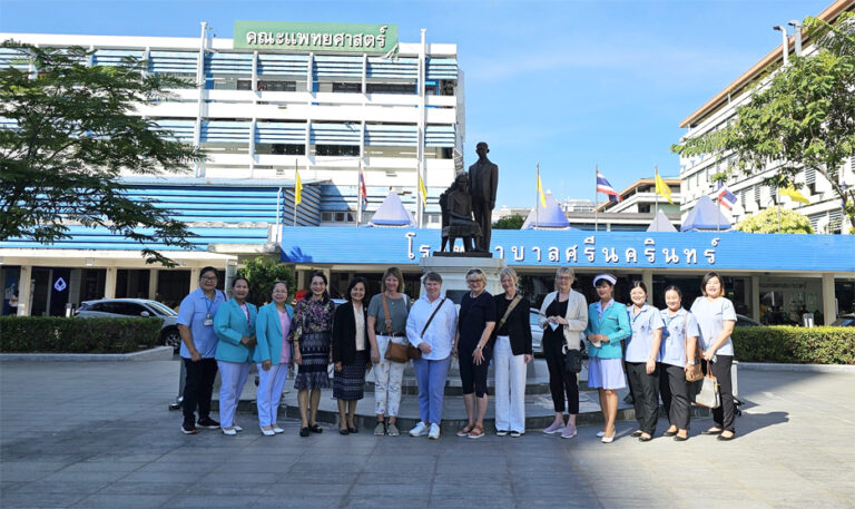 Delegation from Molde University College – Specialized University in Logistics, Norway visits Srinagarind Hospital.